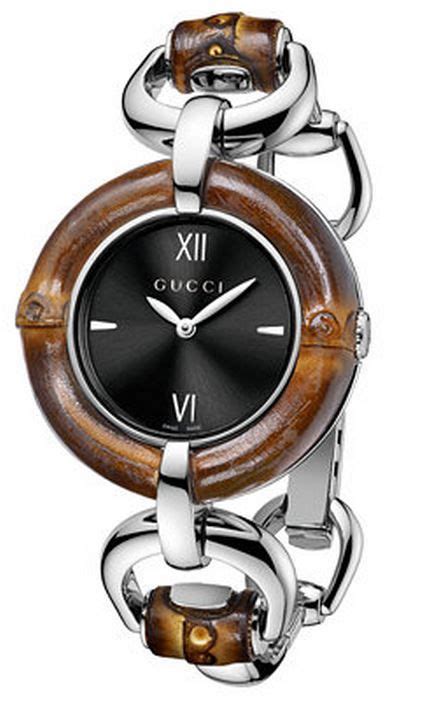 gucci bamboo ladies watch